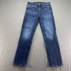 American‎ Eagle Jeans Mens 28x30 Blue Original Straight Skater Airflex Stretch